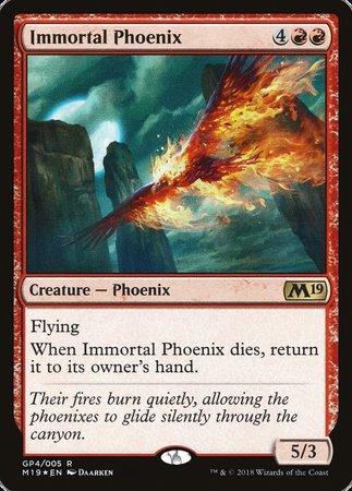 Immortal Phoenix (2018 Gift Pack) [M19 Gift Pack] | Cracking-Singles