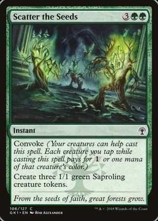 Scatter the Seeds [GRN Guild Kit] | Cracking-Singles