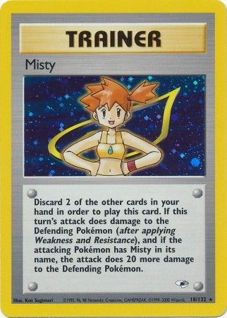 Misty (18/132) [Gym Heroes Unlimited] | Cracking-Singles