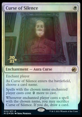 Curse of Silence [Innistrad: Midnight Hunt Prerelease Promos] | Cracking-Singles