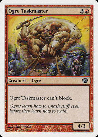 Ogre Taskmaster [Eighth Edition] | Cracking-Singles