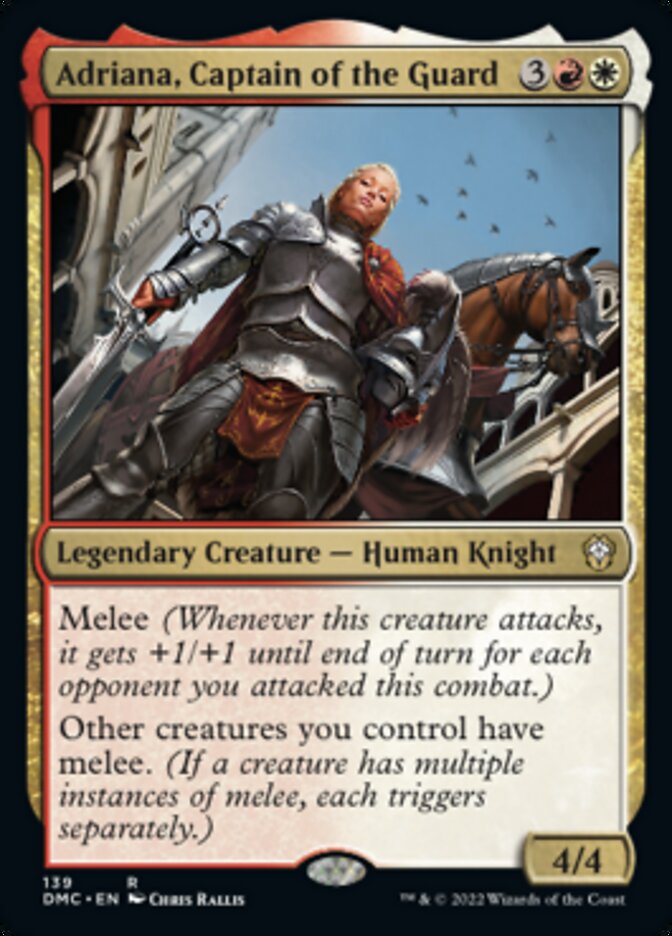 Adriana, Captain of the Guard [Dominaria United Commander] | Cracking-Singles