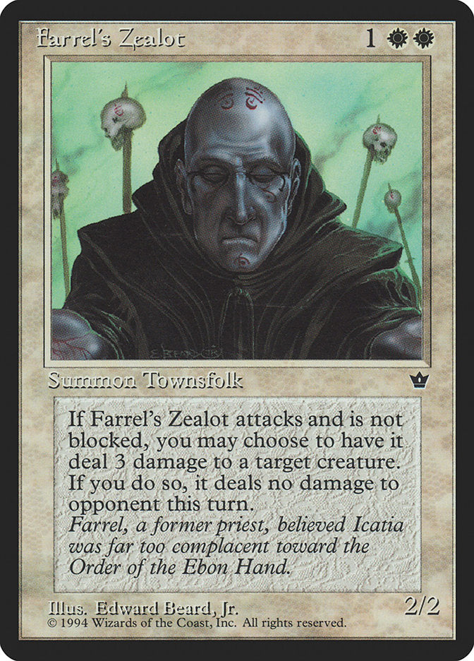 Farrel's Zealot (Edward P. Beard, Jr.) [Fallen Empires] | Cracking-Singles