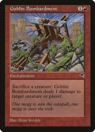 Goblin Bombardment [Tempest] | Cracking-Singles