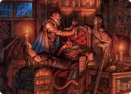 Long Rest Art Card [Dungeons & Dragons: Adventures in the Forgotten Realms Art Series] | Cracking-Singles