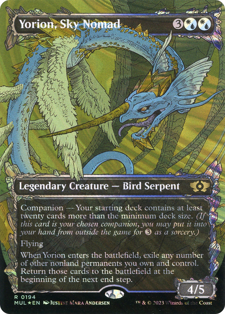 Yorion, Sky Nomad (Halo Foil) [Multiverse Legends] | Cracking-Singles