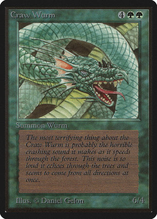 Craw Wurm [Limited Edition Beta] | Cracking-Singles