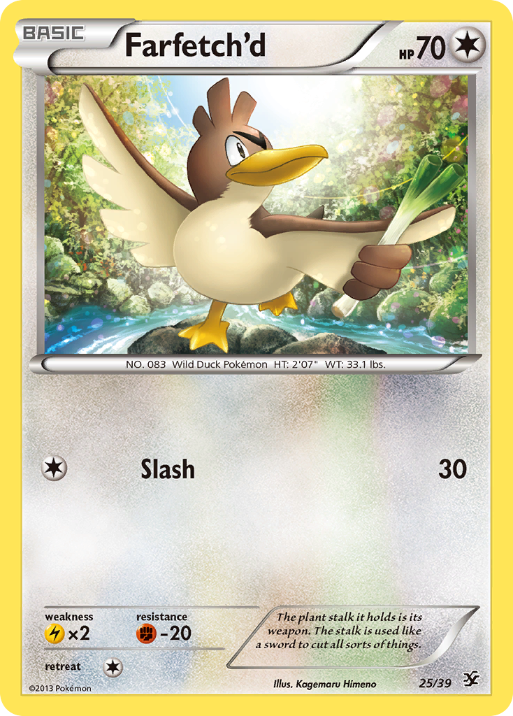 Farfetch'd (25/39) [XY: Kalos Starter Set] | Cracking-Singles