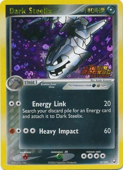 Dark Steelix (10/109) (Stamped) [EX: Team Rocket Returns] | Cracking-Singles