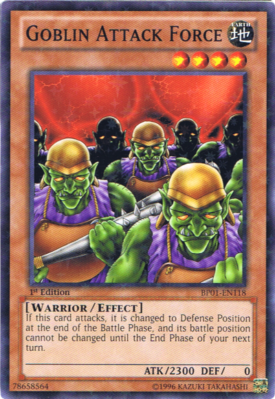 Goblin Attack Force [BP01-EN118] Starfoil Rare | Cracking-Singles