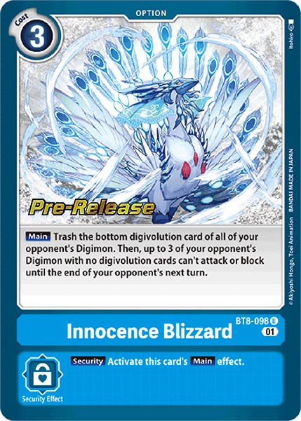 Innocence Blizzard [BT8-098] [New Awakening Pre-Release Cards] | Cracking-Singles