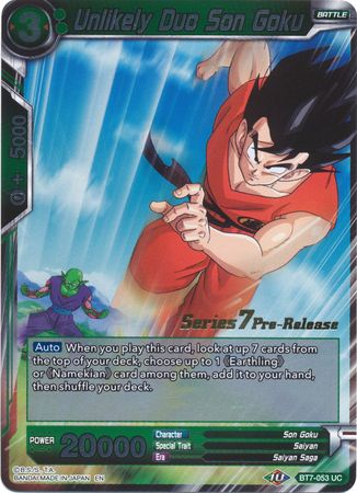 Unlikely Duo Son Goku [BT7-053_PR] | Cracking-Singles