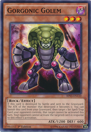 Gorgonic Golem [BP03-EN110] Common | Cracking-Singles