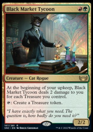 Black Market Tycoon (Promo Pack) [Streets of New Capenna Promos] | Cracking-Singles