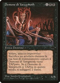 Yawgmoth Demon (Italian) [Rinascimento] | Cracking-Singles