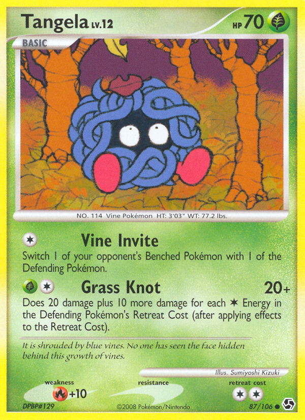 Tangela (87/106) [Diamond & Pearl: Great Encounters] | Cracking-Singles