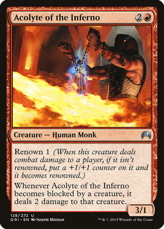 Acolyte of the Inferno [Magic Origins] | Cracking-Singles