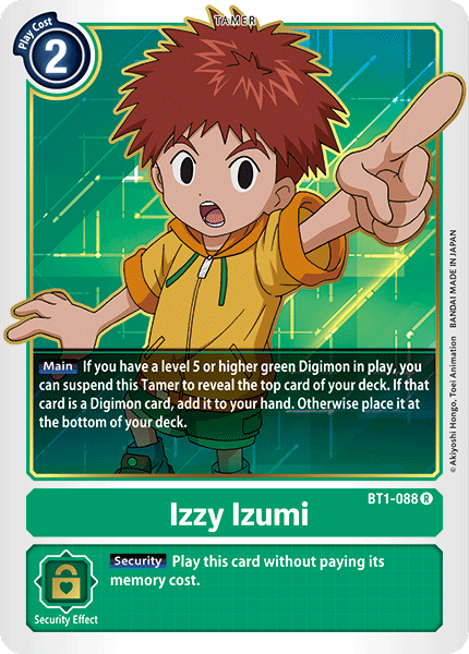 Izzy Izumi [BT1-088] [Release Special Booster Ver.1.0] | Cracking-Singles