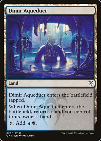 Dimir Aqueduct [GRN Guild Kit] | Cracking-Singles