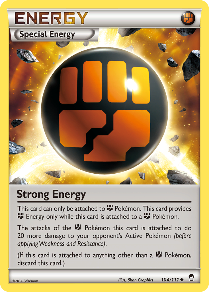 Strong Energy (104/111) [XY: Furious Fists] | Cracking-Singles