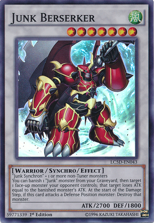 Junk Berserker [LC5D-EN043] Super Rare | Cracking-Singles