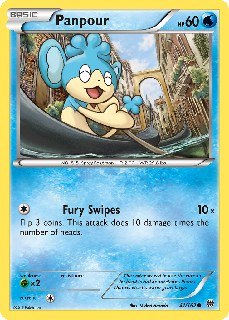 Panpour (41/162) [XY: BREAKthrough] | Cracking-Singles