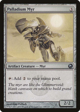 Palladium Myr [Scars of Mirrodin] | Cracking-Singles