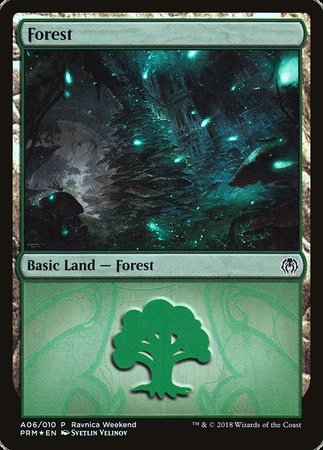 Forest - Golgari (A06) [GRN Ravnica Weekend] | Cracking-Singles