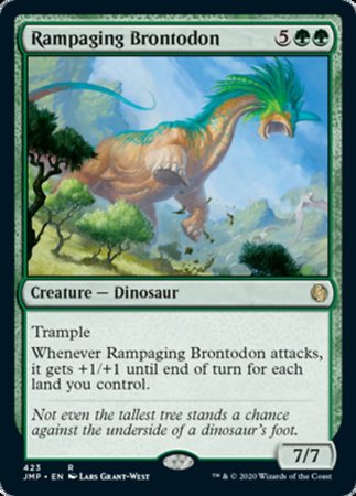 Rampaging Brontodon [Jumpstart] | Cracking-Singles