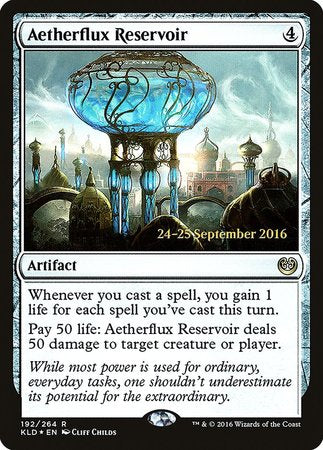 Aetherflux Reservoir [Kaladesh Promos] | Cracking-Singles