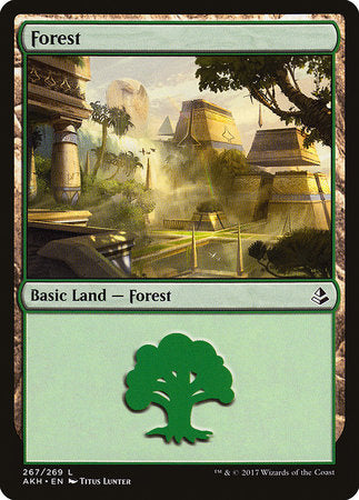 Forest (267) [Amonkhet] | Cracking-Singles