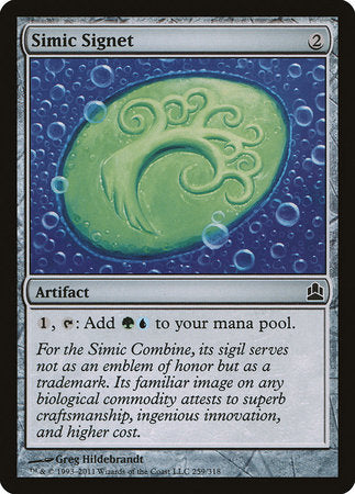 Simic Signet [Commander 2011] | Cracking-Singles