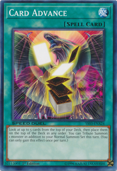 Card Advance [SS03-ENA24] Common | Cracking-Singles