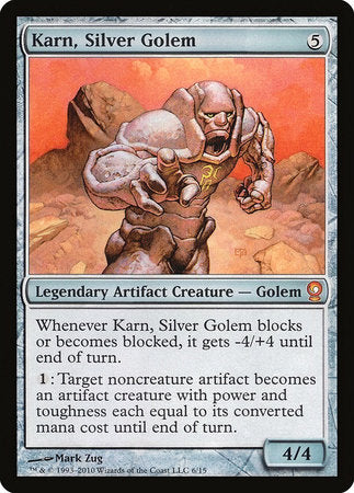 Karn, Silver Golem [From the Vault: Relics] | Cracking-Singles