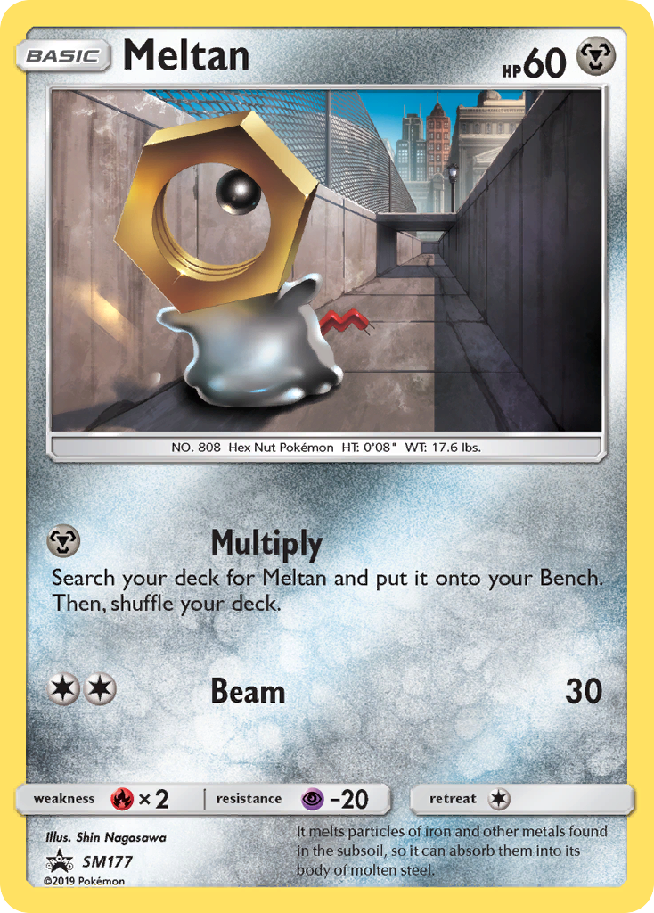 Meltan (SM177) [Sun & Moon: Black Star Promos] | Cracking-Singles