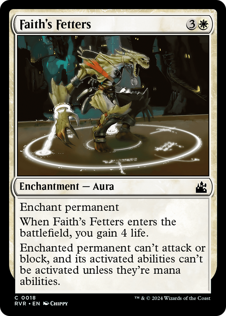 Faith's Fetters [Ravnica Remastered] | Cracking-Singles