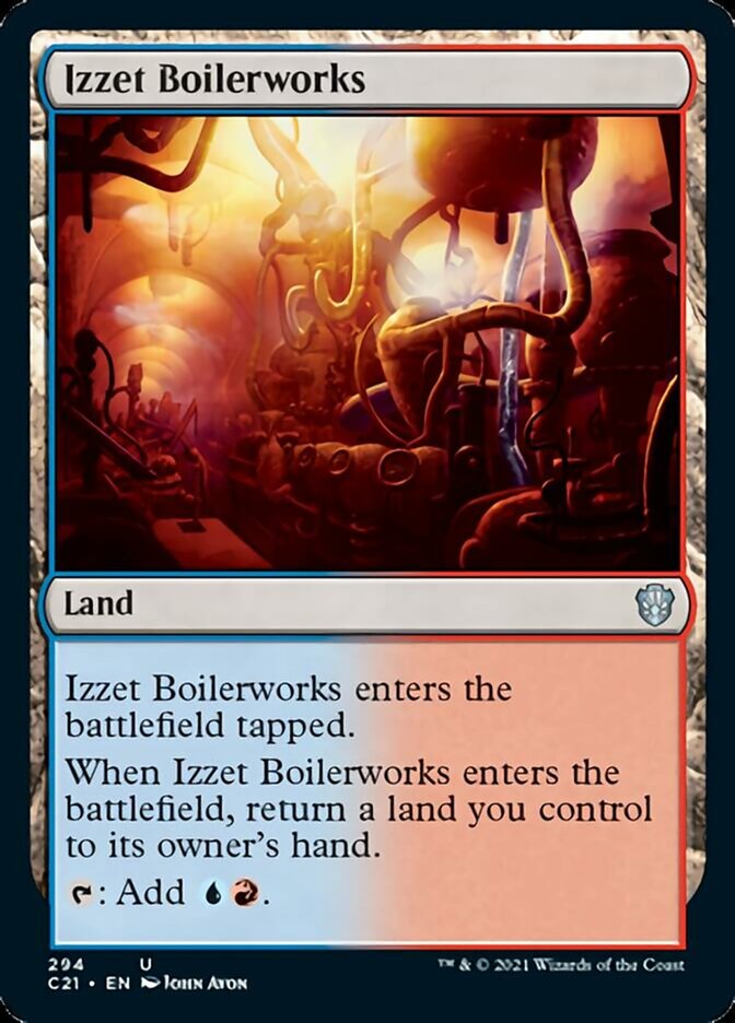 Izzet Boilerworks [Commander 2021] | Cracking-Singles