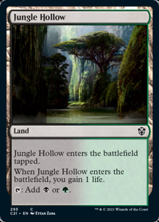 Jungle Hollow [Commander 2021] | Cracking-Singles