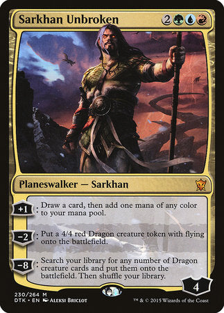 Sarkhan Unbroken [Dragons of Tarkir] | Cracking-Singles