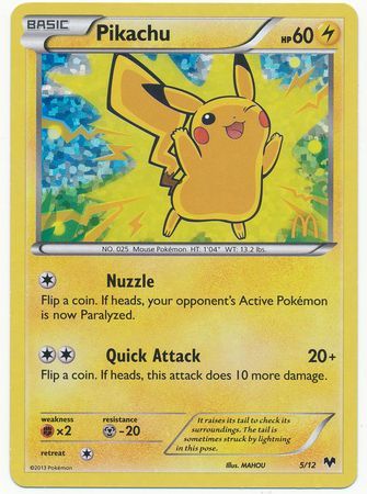 Pikachu (5/12) [McDonald's Promos: 2014 Collection] | Cracking-Singles