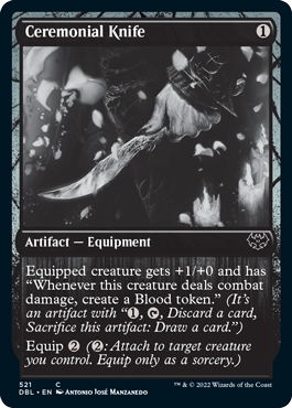 Ceremonial Knife [Innistrad: Double Feature] | Cracking-Singles