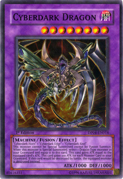 Cyberdark Dragon [DP04-EN014] Super Rare | Cracking-Singles