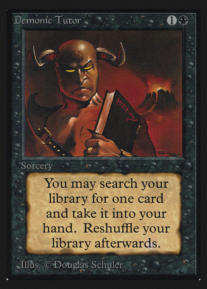 Demonic Tutor (CE) [Collectors’ Edition] | Cracking-Singles