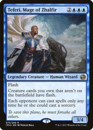 Teferi, Mage of Zhalfir [Iconic Masters] | Cracking-Singles