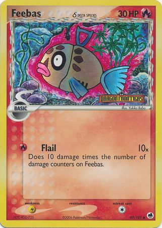 Feebas (49/101) (Delta Species) (Stamped) [EX: Dragon Frontiers] | Cracking-Singles