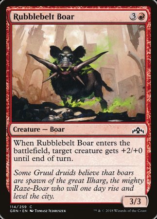 Rubblebelt Boar [Guilds of Ravnica] | Cracking-Singles