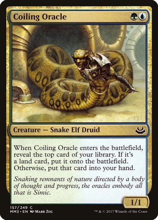 Coiling Oracle [Modern Masters 2017] | Cracking-Singles