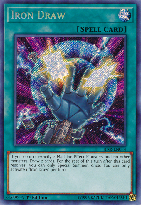 Iron Draw [BLRR-EN034] Secret Rare | Cracking-Singles