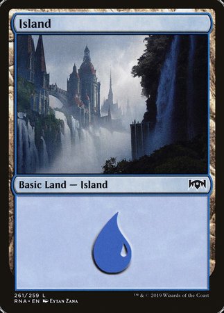 Island [Ravnica Allegiance] | Cracking-Singles