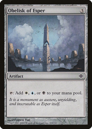 Obelisk of Esper [Shards of Alara] | Cracking-Singles